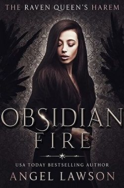 Obsidian Fire (The Raven Queen's Harem 4) by Angel Lawson