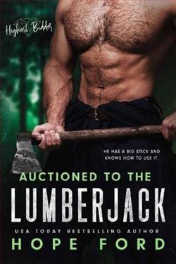 Auctioned to the Lumberjack by Hope Ford